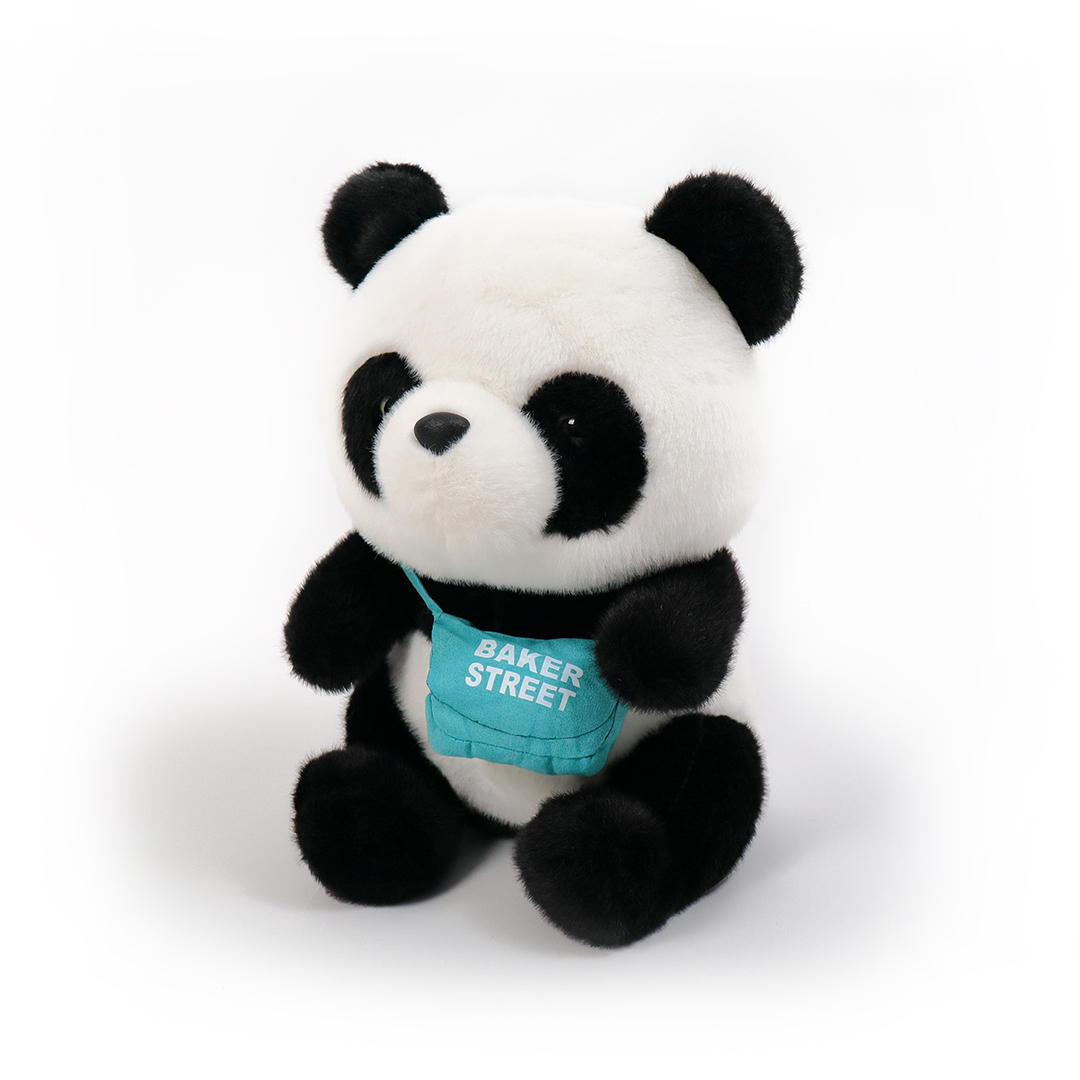 ［羊駝好朋友系列］背包熊貓玩偶