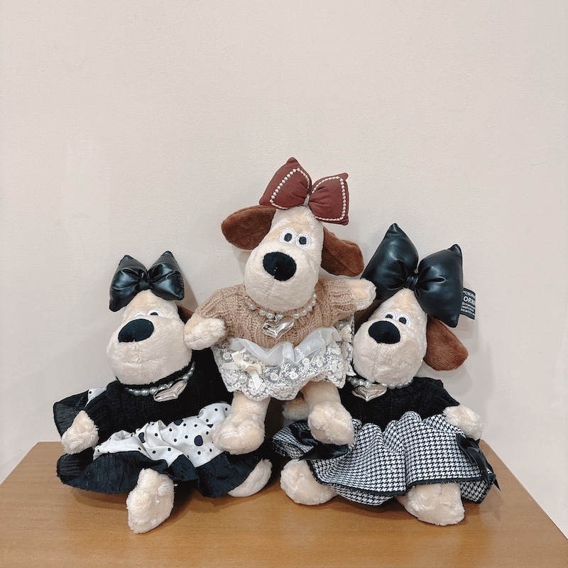 《05160》愛心項鍊款23cm掌門狗玩偶