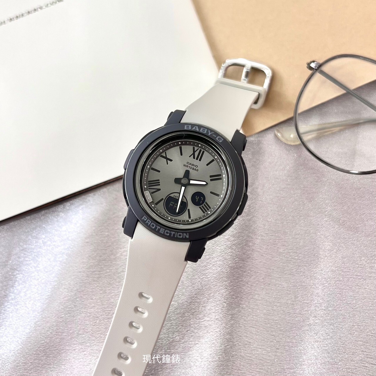 【Baby-G】輕巧簡潔羅馬時刻 BGA-290-8A 41.5MM現代鐘錶