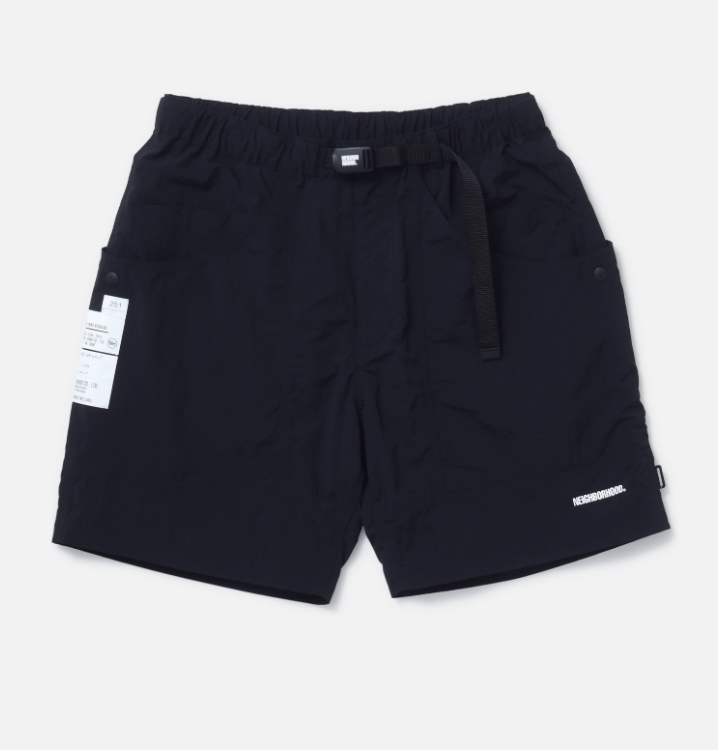 【NEIGHBORHOOD】MULTIFUNCTIONAL SHORT PANTS Neighborhood Men's Multifunctional Shorts in Olive Drab