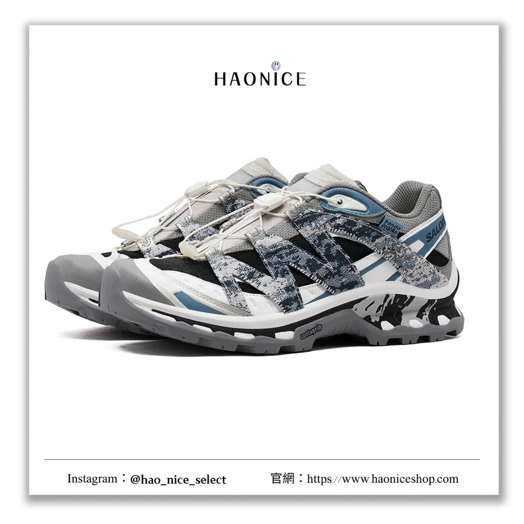 【HAO NICE 】熊貓惡作劇系列 ❗️配合FAKEBUSTERS驗鞋 ❗️ SALOMON薩洛蒙 XT-Quest 雪徑春蹤系列 雪躍訂製 低筒休閒慢跑鞋🔥
