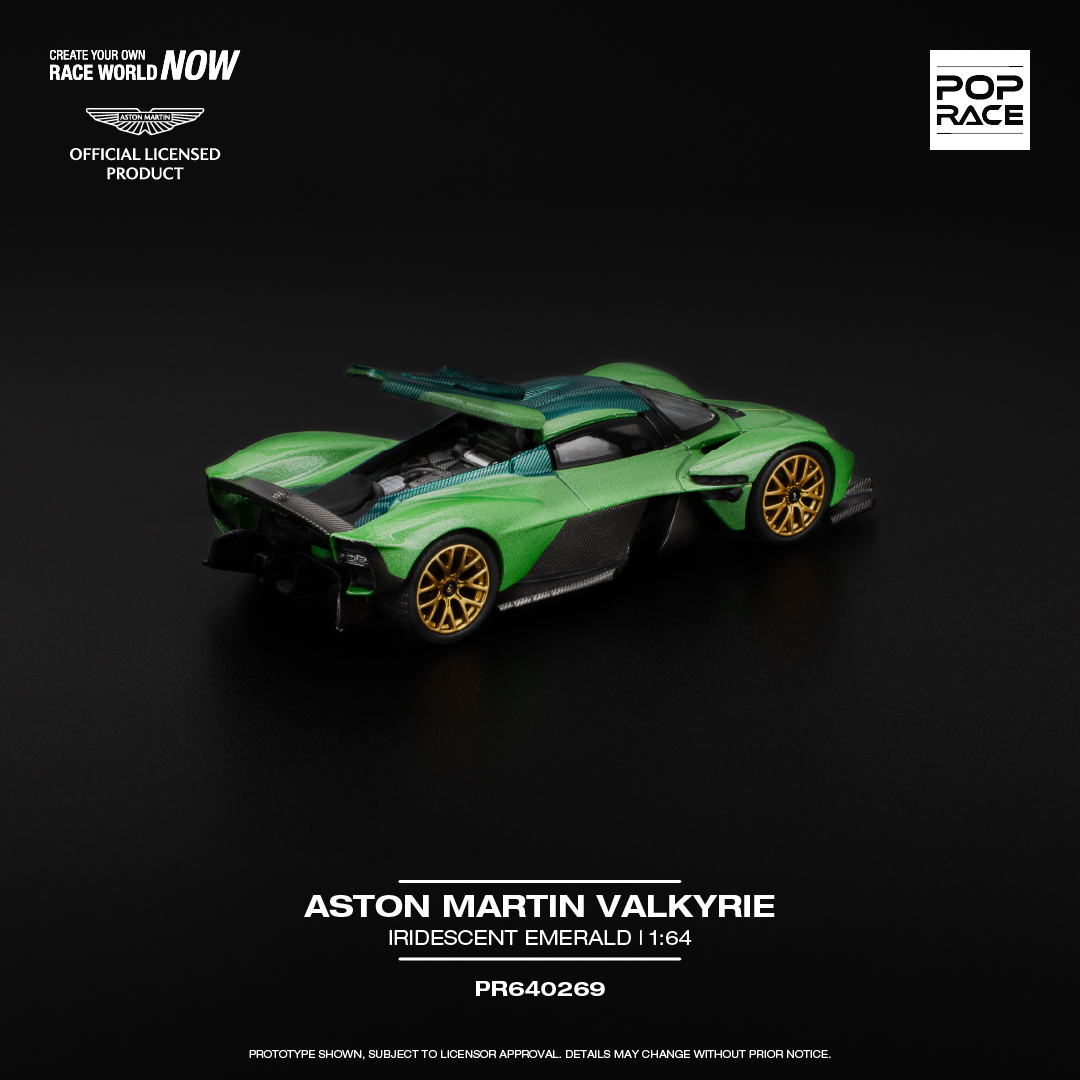 【預訂】Pop Race Aston Martin Valkyrie Iridescent Emerald