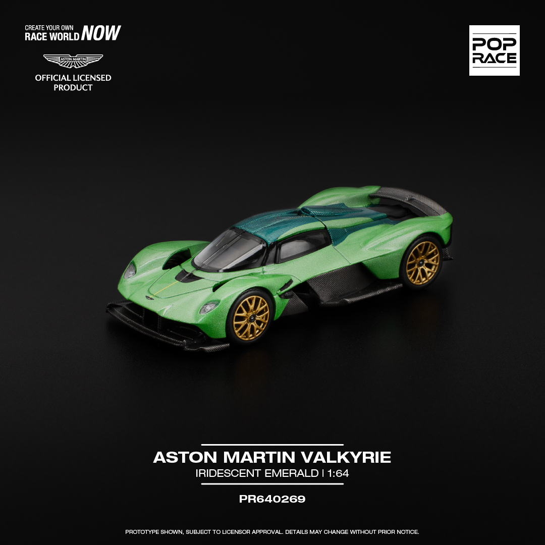 【預訂】Pop Race Aston Martin Valkyrie Iridescent Emerald