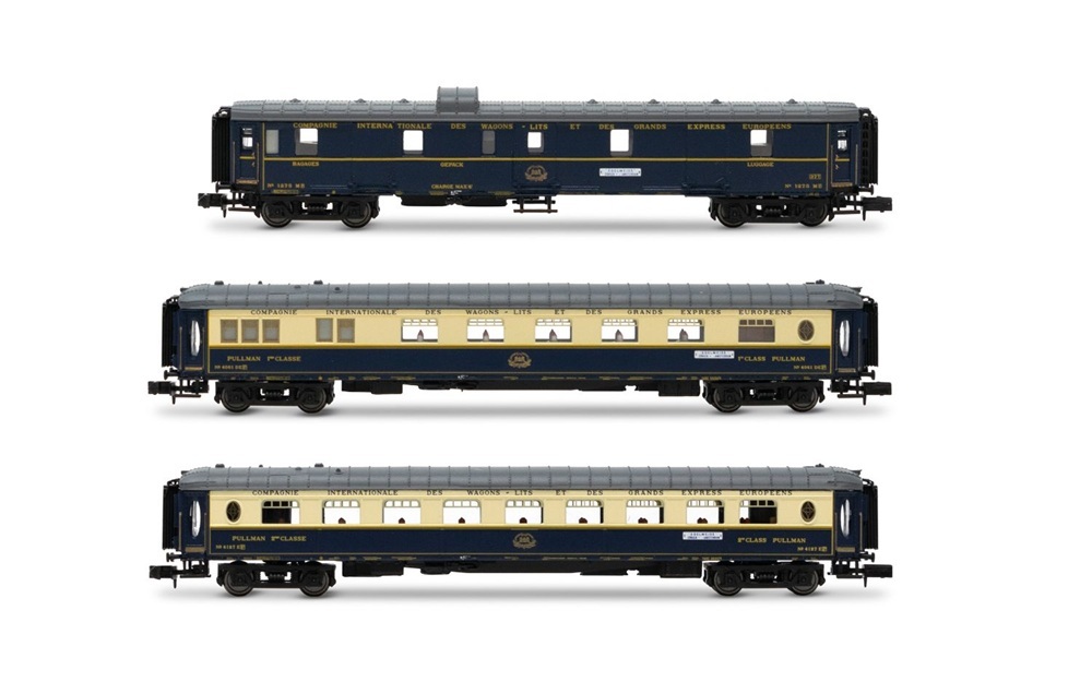 Arnold HN4491 N規 CIWL Edelweiss Pullman Express 客車廂.3輛