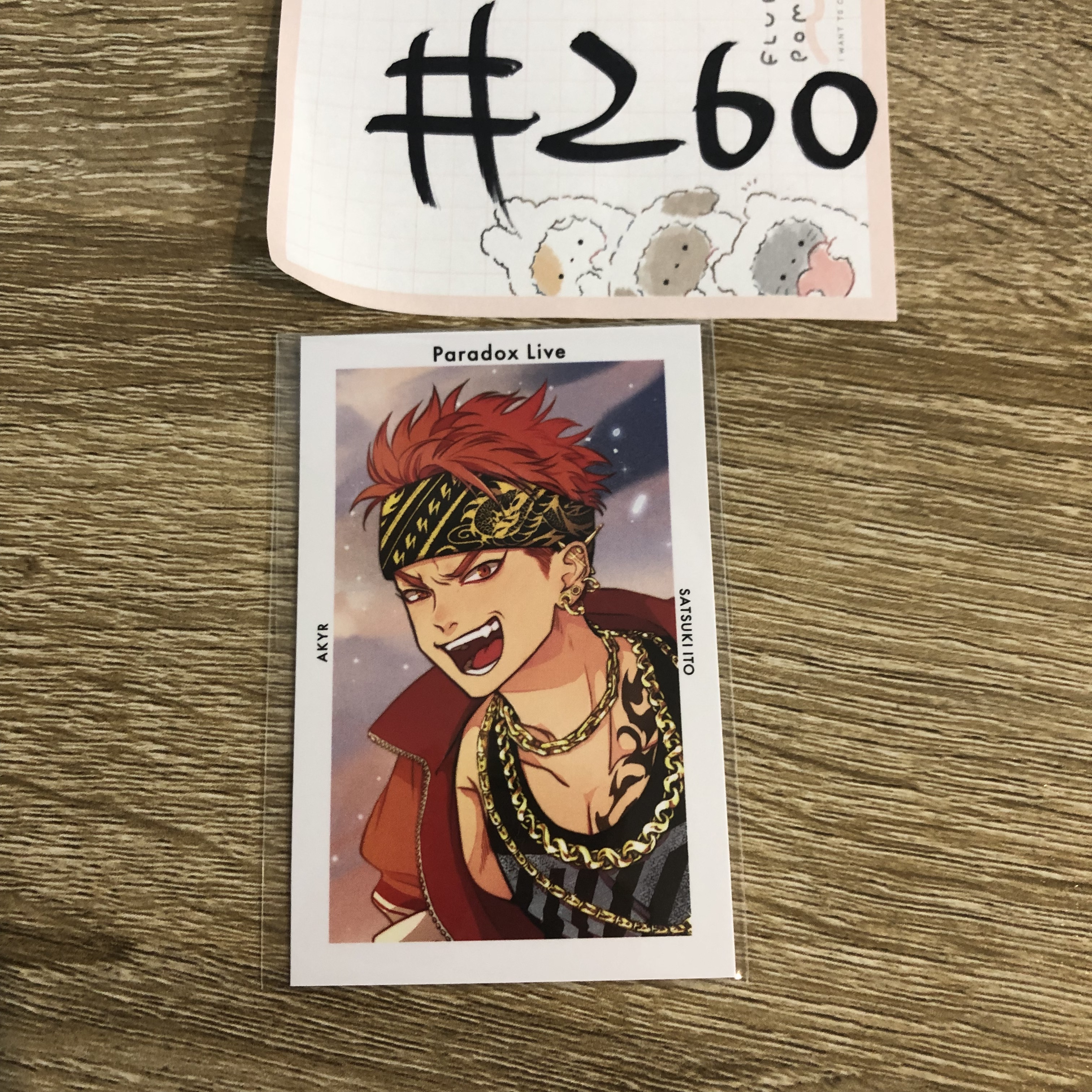 Paradox Live  紗月 拍立得#260