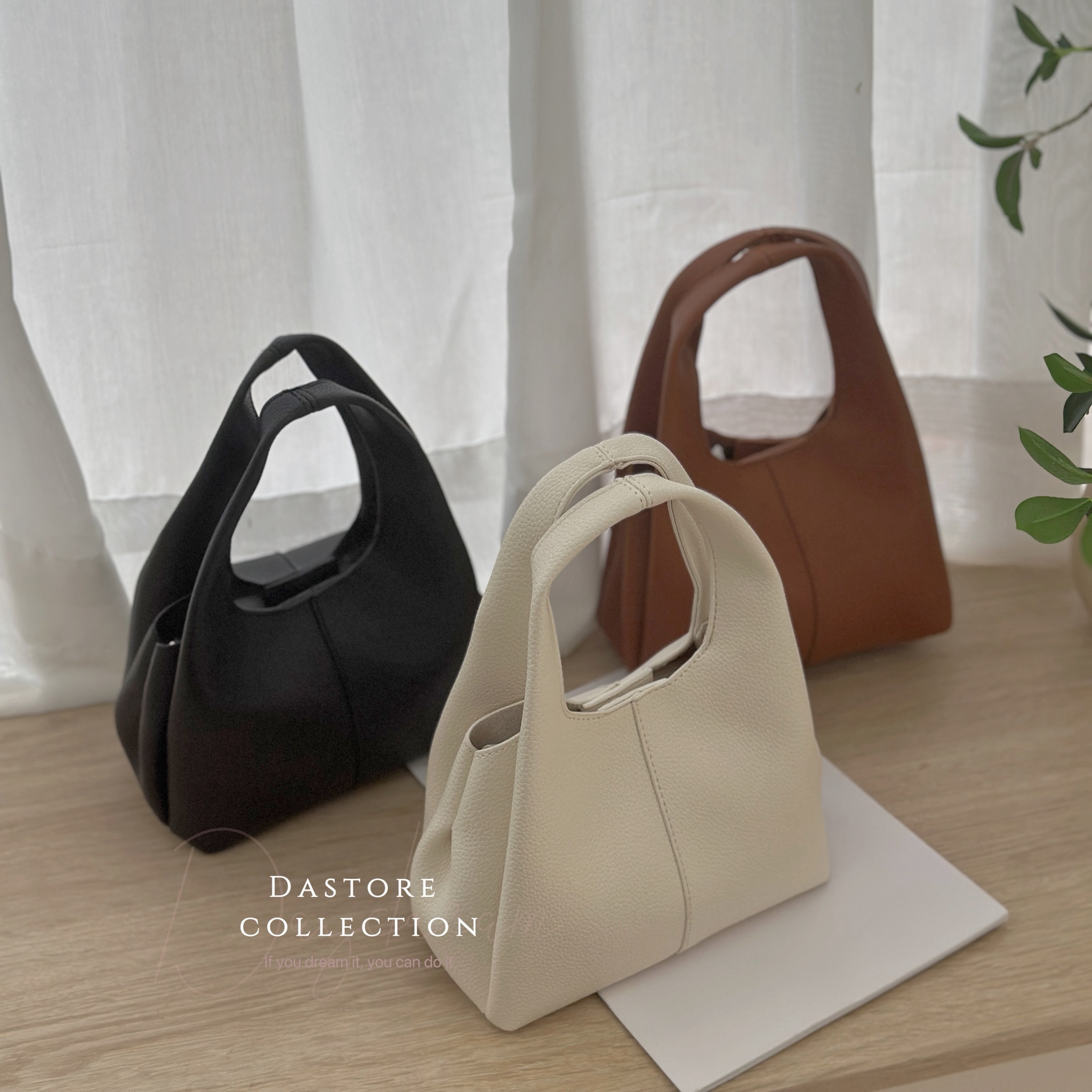 荔枝紋子母包菜籃子/三色