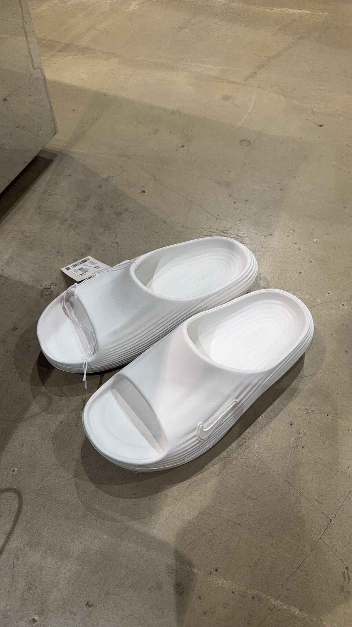 Nike ReactX Rejuven8 Slide 純淨白 橡膠底 防水 拖鞋 女款 hv4484-100