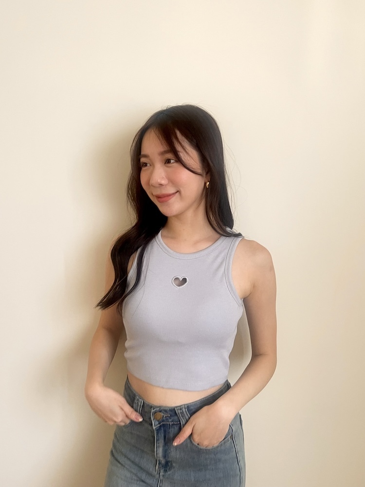 甜美爆擊愛心背心