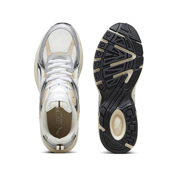 PUMA 慢跑鞋 MILENIO TECH 米白銀 復古 運動鞋 男 39232204