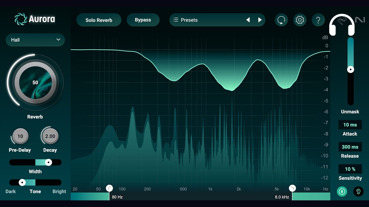 iZotope Aurora EDU 智慧殘響插件