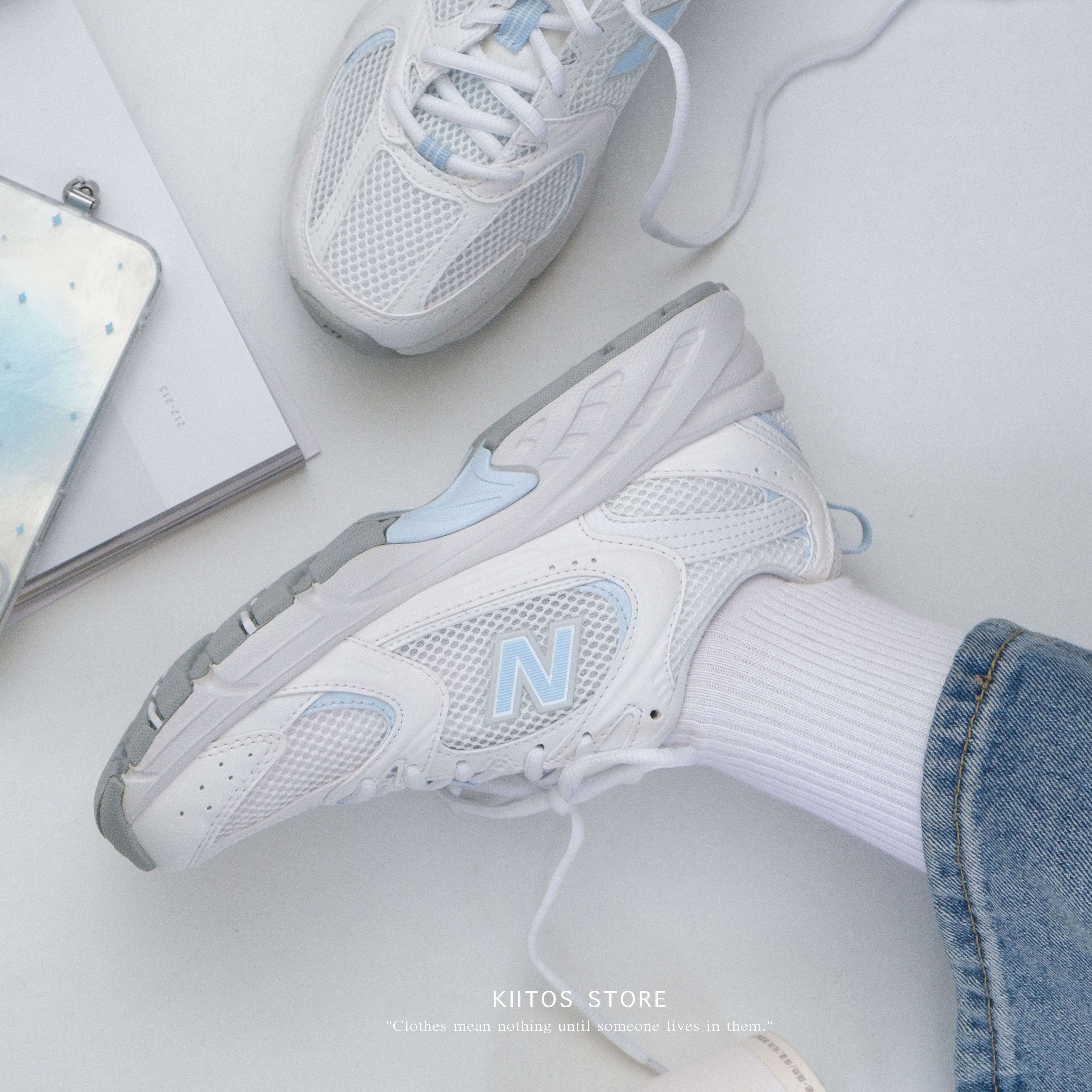 【現貨】NEW BALANCE 530 NB NB530 海鹽水藍 米灰 奶油白 復古 男女鞋 U530CSD