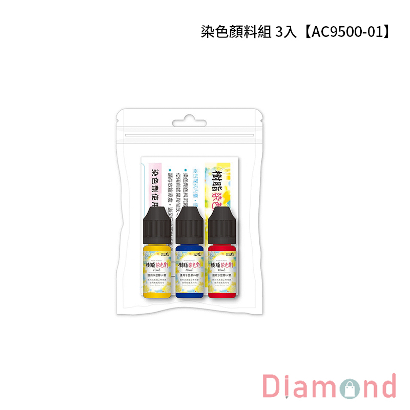 四季紙品 染色顏料組 3入【AC9500-01】