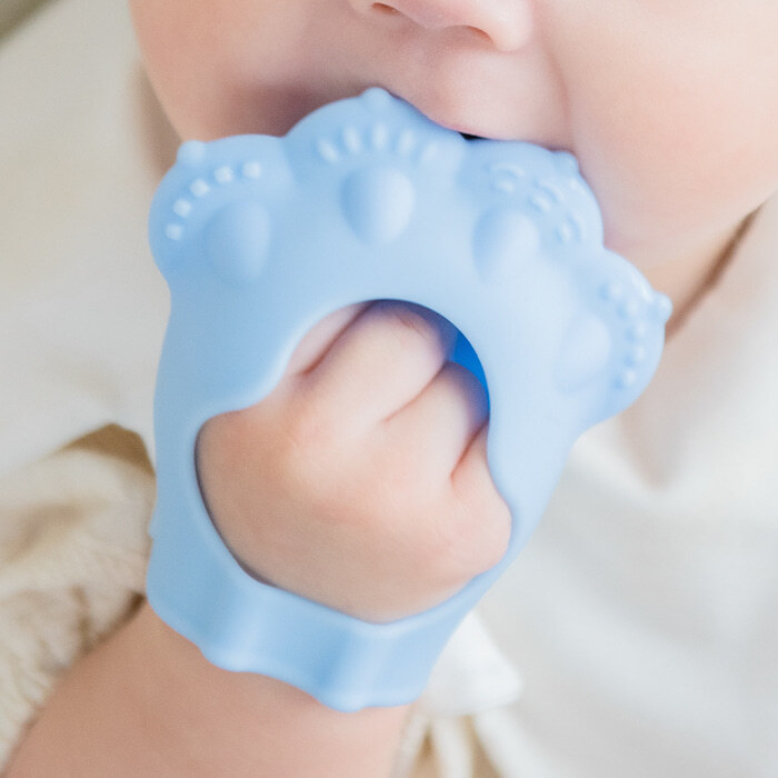 Firgi 貓掌手套型牙膠（附收納盒｜白金級硅膠｜不含BPA）