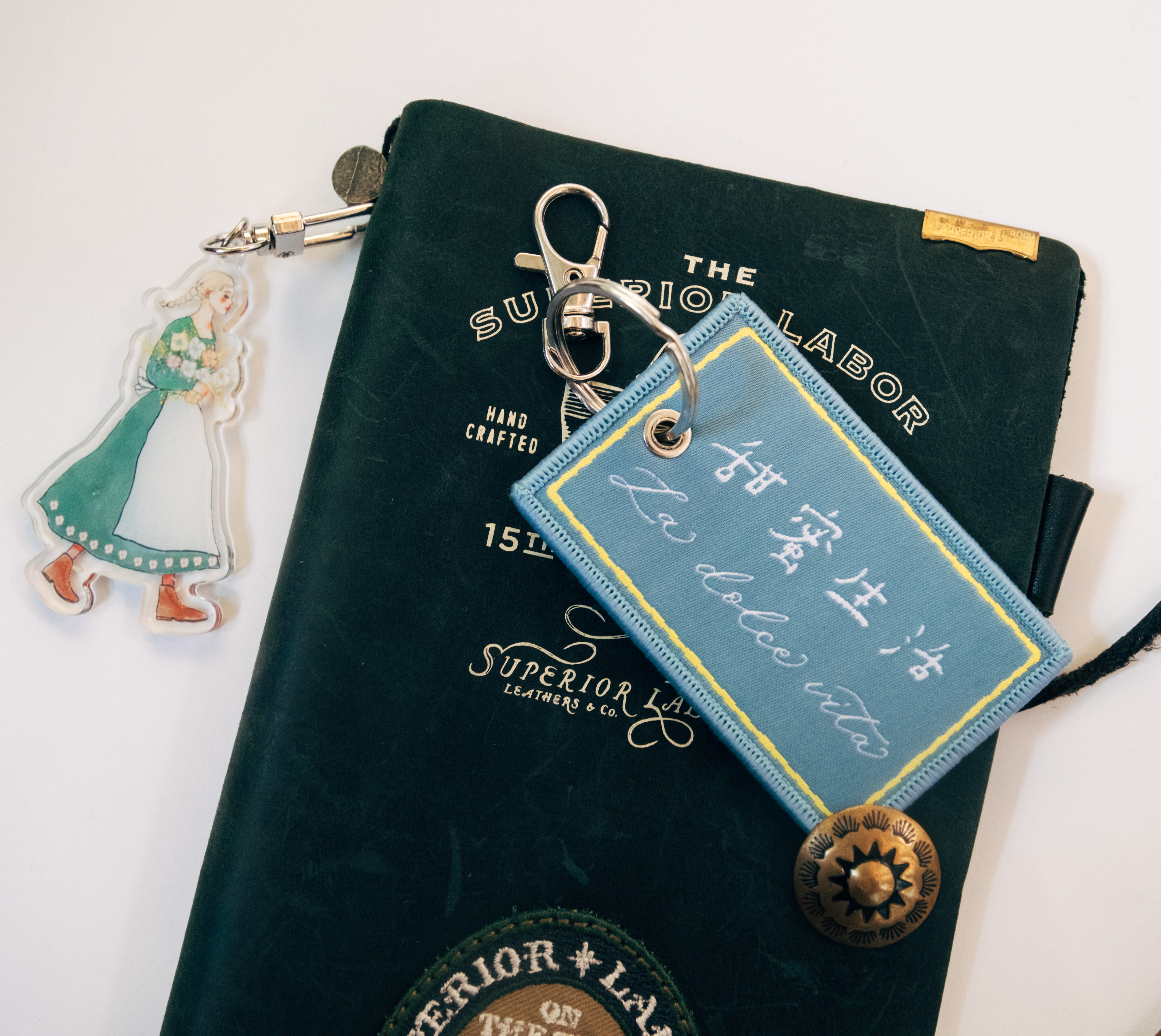 甜蜜生活飛行團 飛行飄帶鑰匙圈｜甜蜜生活