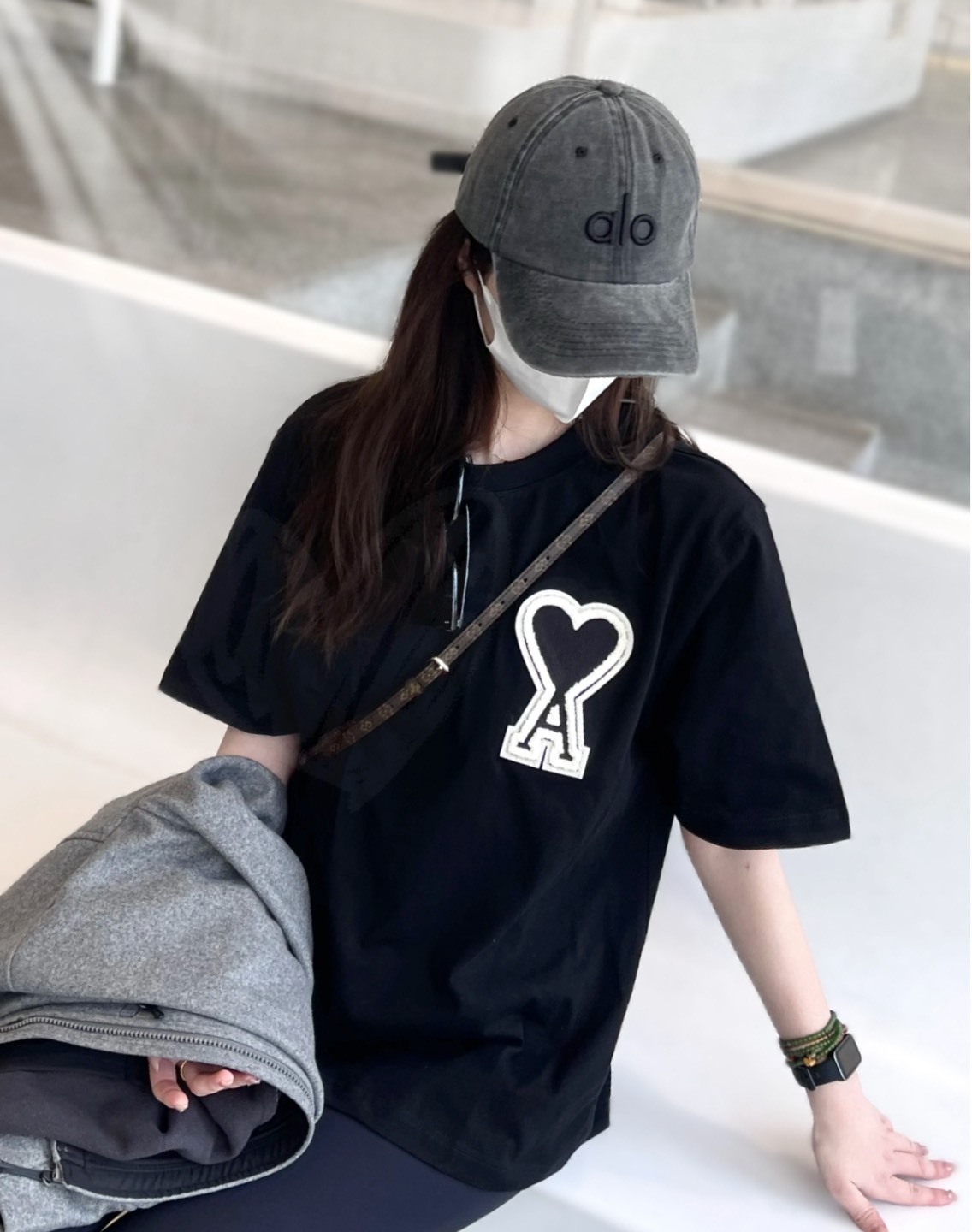 Alo Yoga 原創鴨舌帽黑色