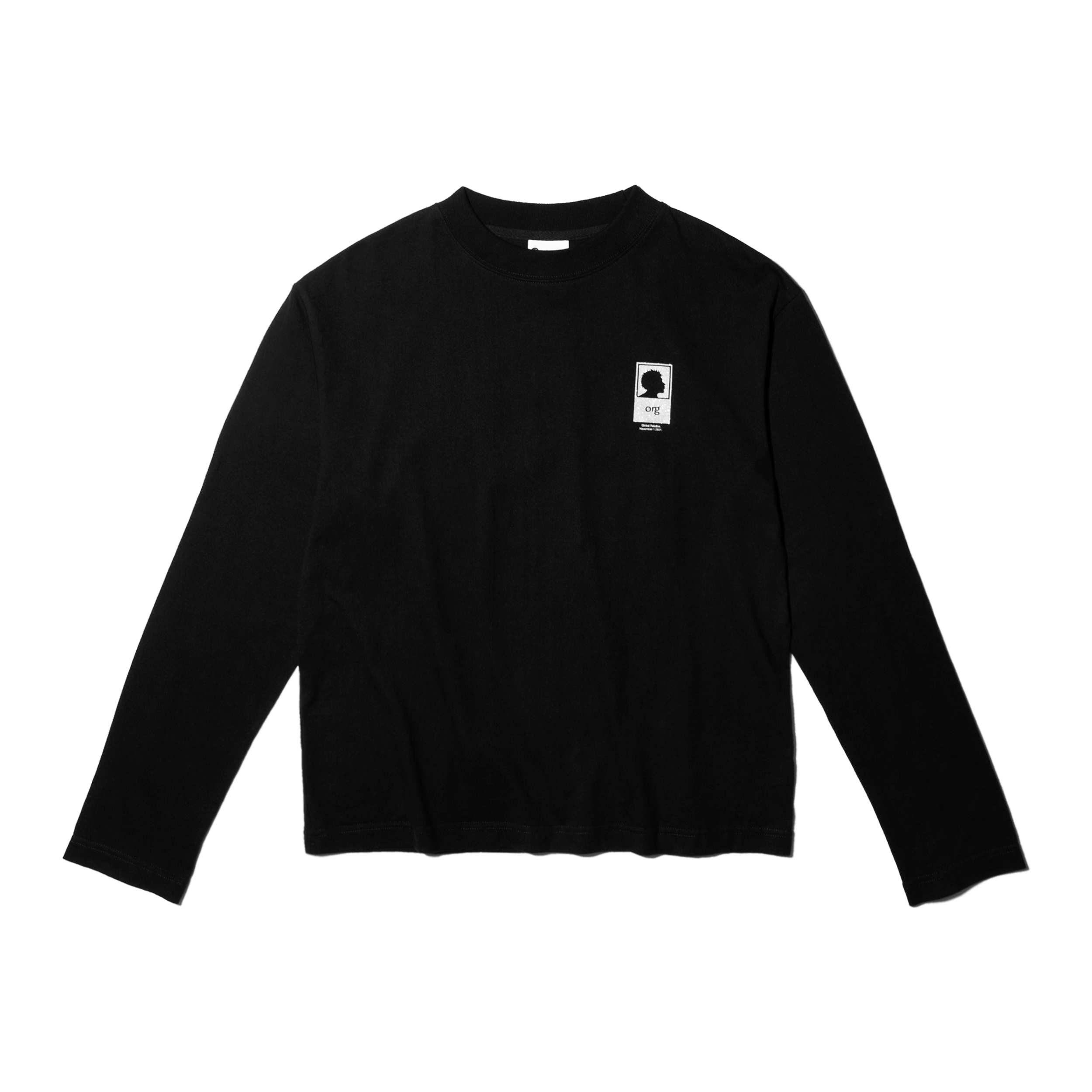 nul1.org ｜(nu-T82) - Crazy 4 LS Tee (Black)