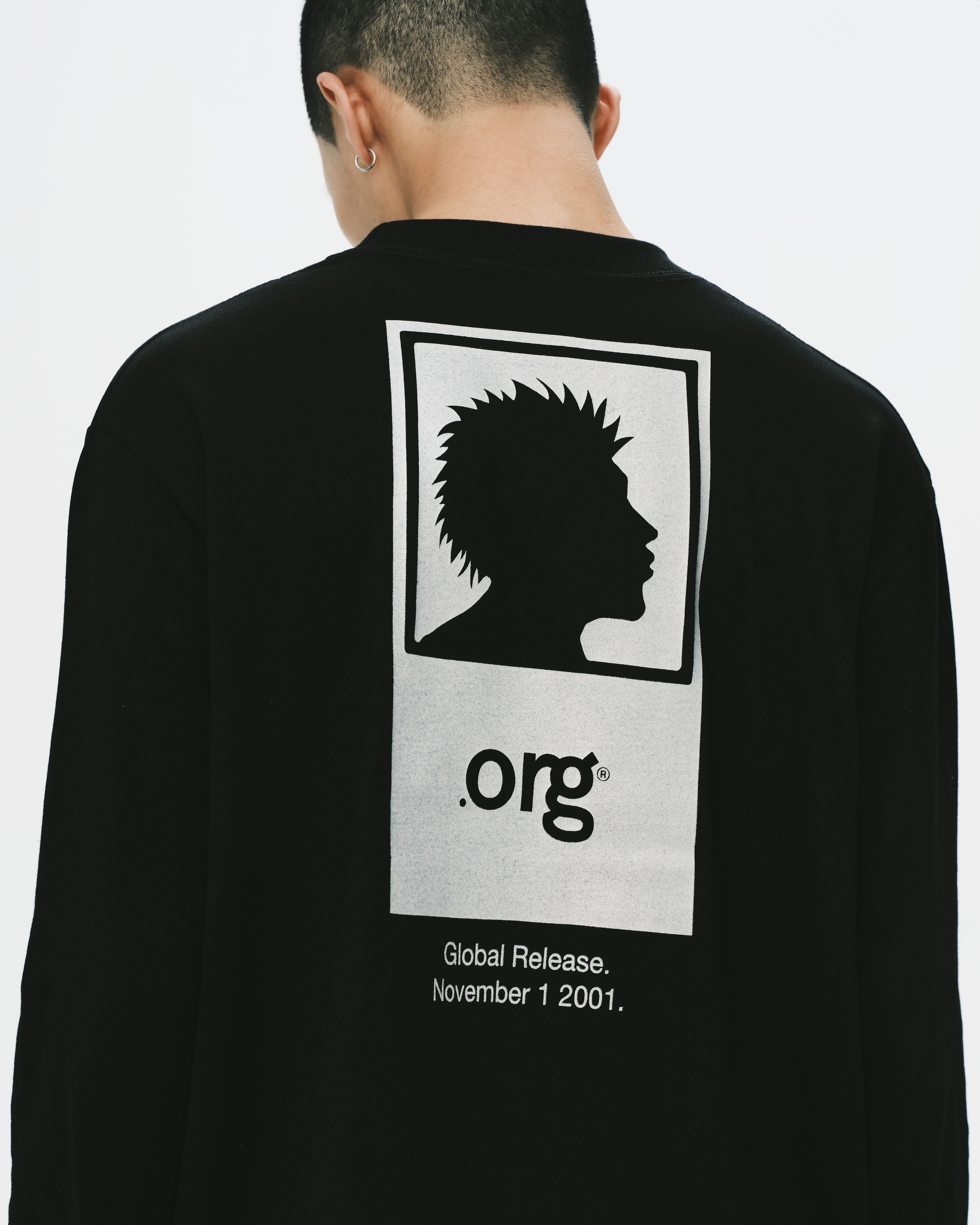 nul1.org ｜(nu-T82) - Crazy 4 LS Tee (Black)