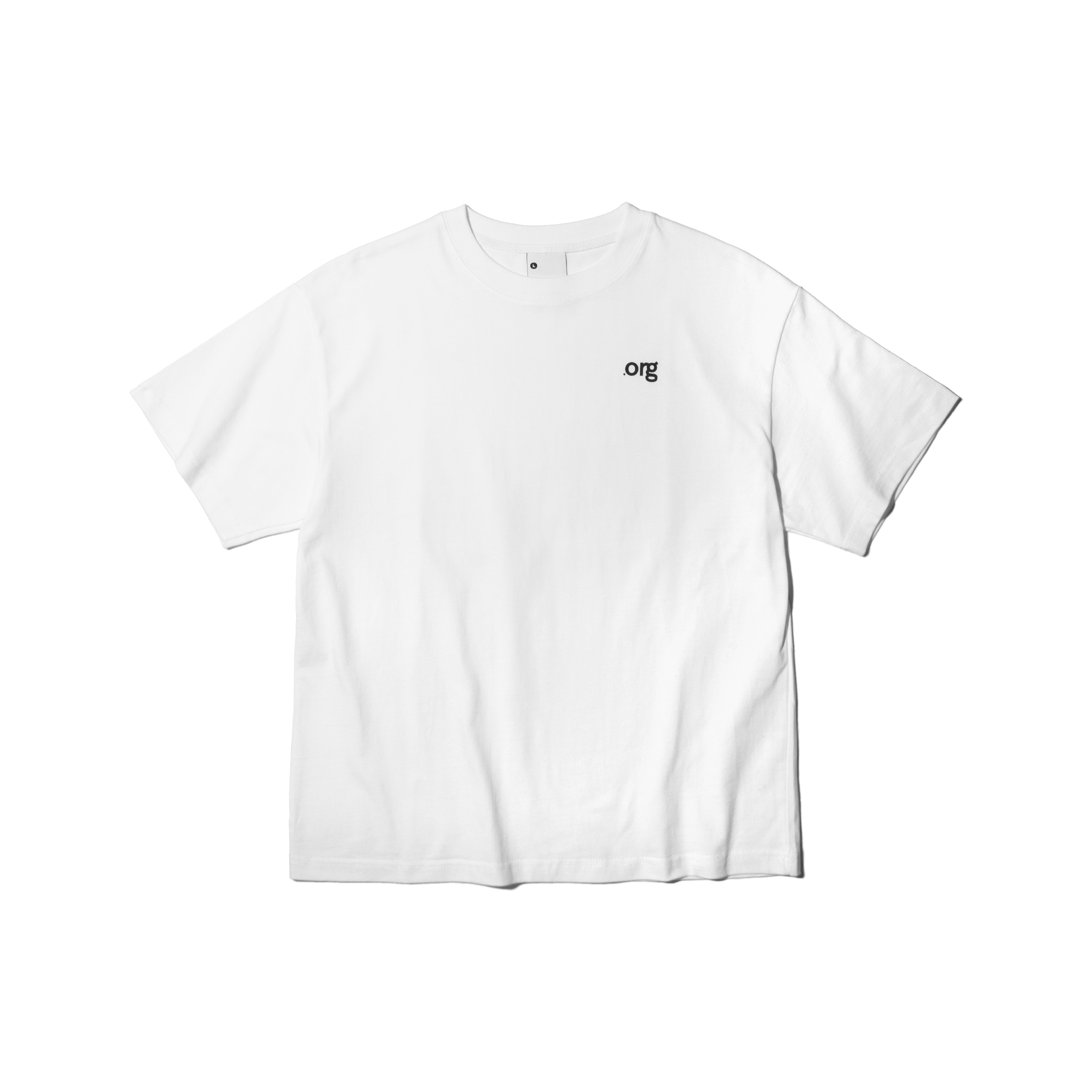 nul1.org ｜(nu-T87) - .org Uniform Tee (White)