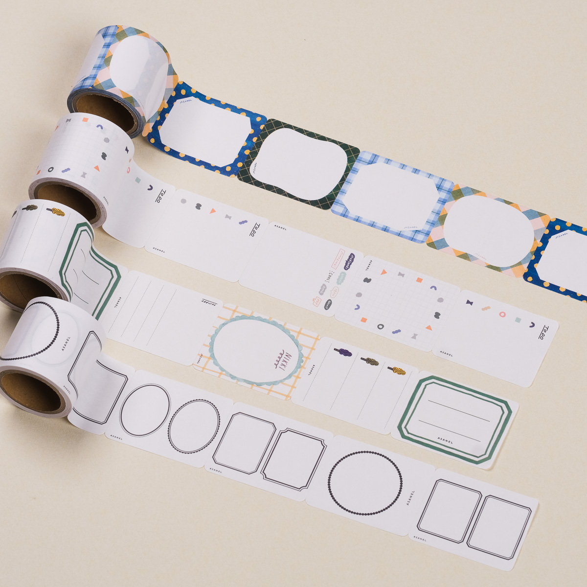 日本 PAPIER PLATZ x ASANEL 卷軸便利貼 / JAPAN