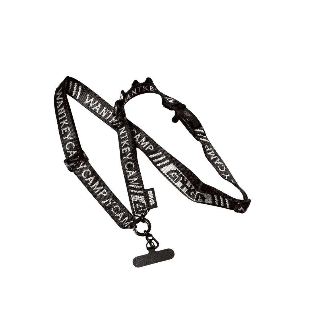 Wantkey Camp x Gahga ｜ Crossbody Strap & Adapter Set｜萬用掛繩 (附夾片)