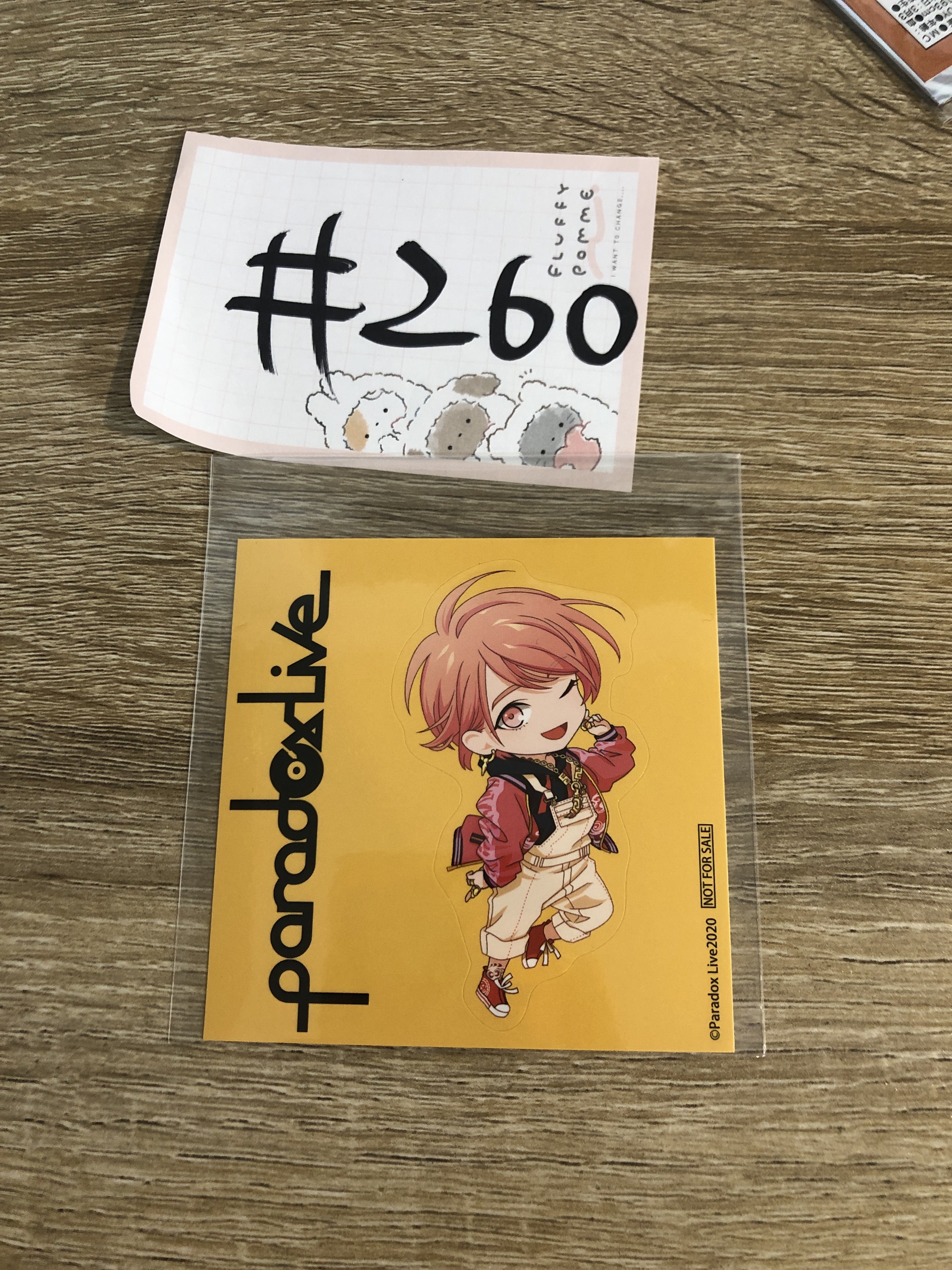 Paradox Live 玲央  貼紙 #260