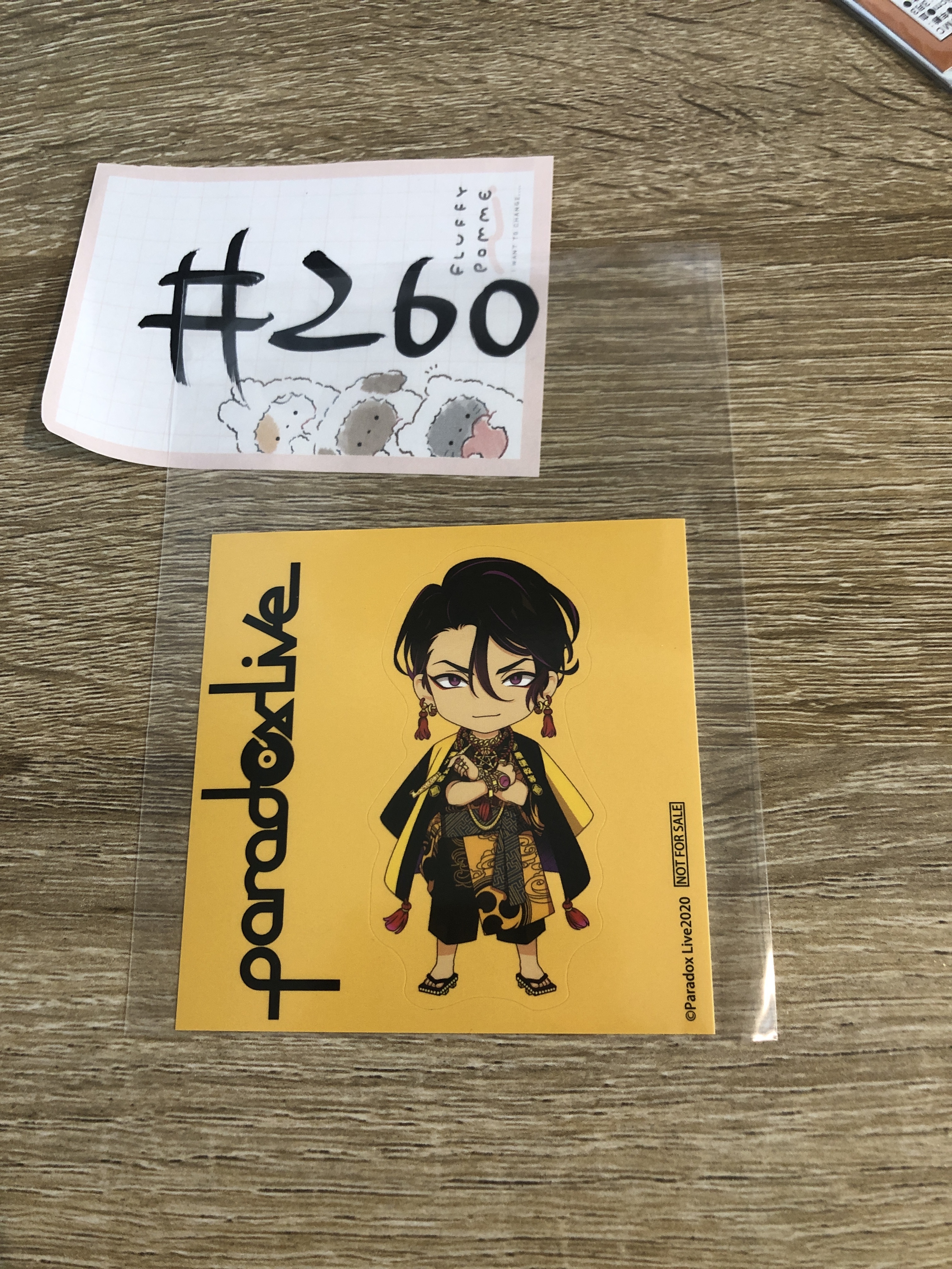 Paradox Live 依織  貼紙 #260