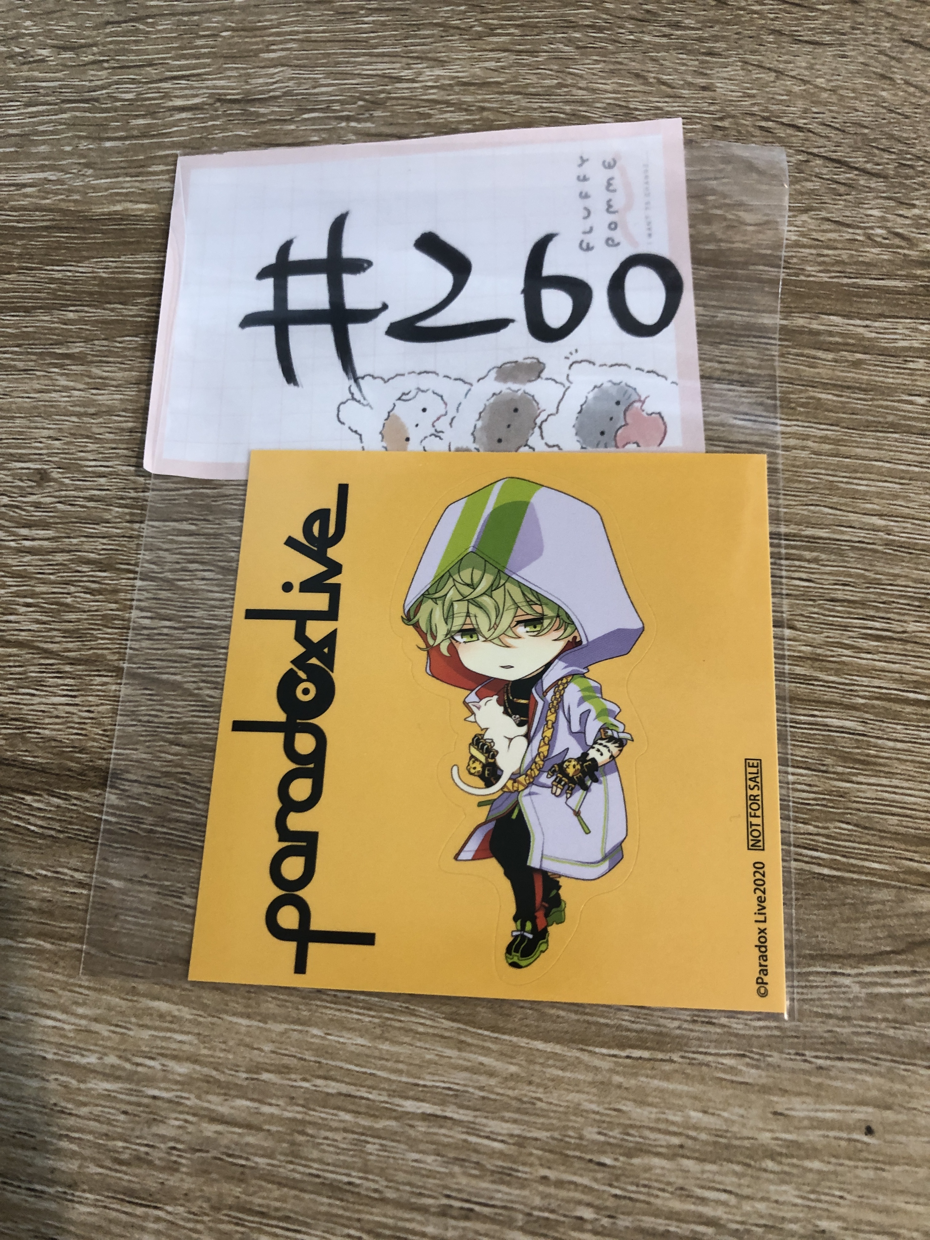 Paradox Live 北齊 貼紙 #260