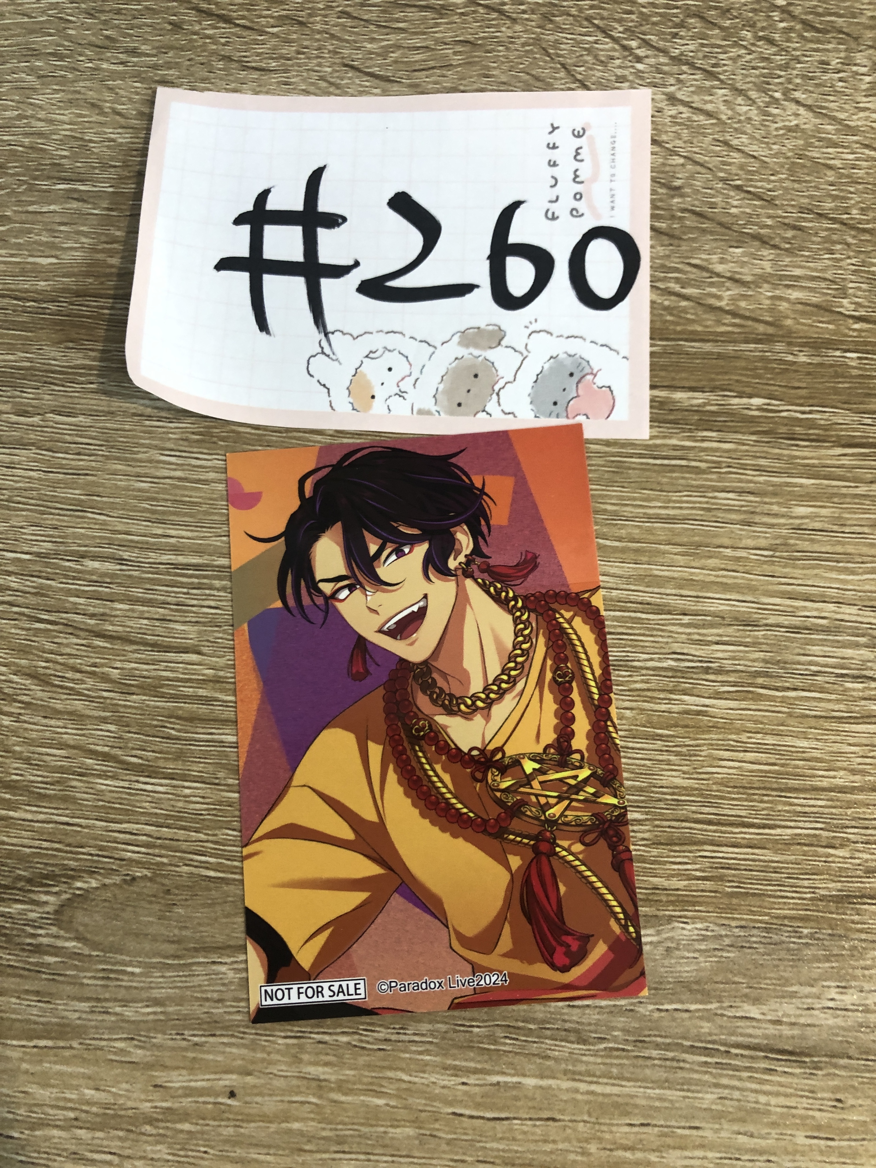 Paradox Live 依織 貼紙 #260