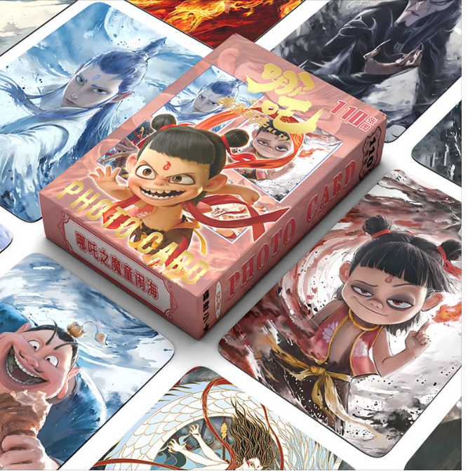 哪吒3寸lomo卡 55张不重复