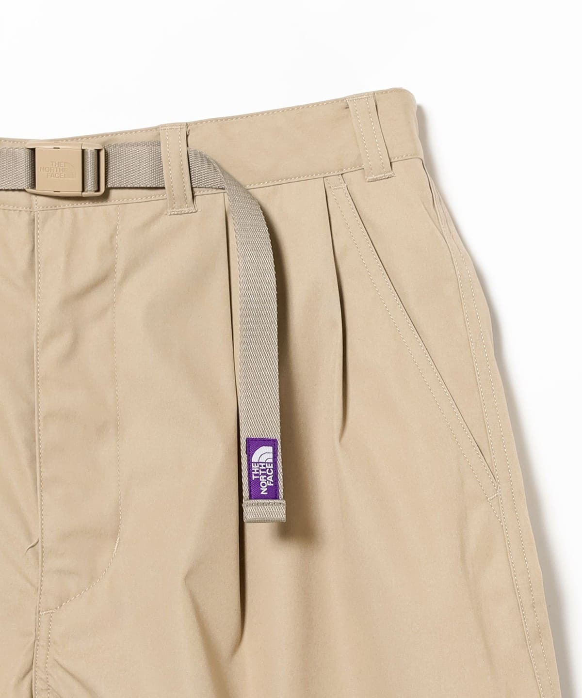 現貨| BEAMS X THE NORTH FACE PURPLE LABEL 防潑水 65/35 Bayhead Cross Shorts BEIGE