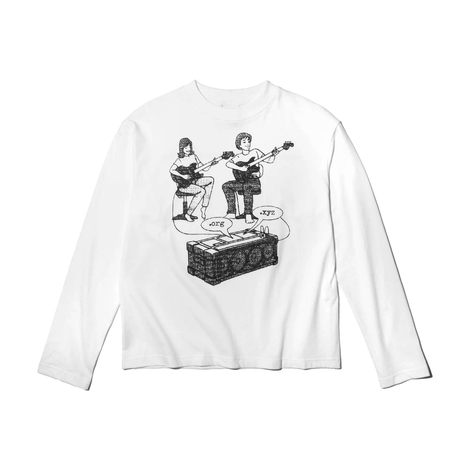 nul1.org ｜(nu-T83) - RXPA7 LS Tee (White)