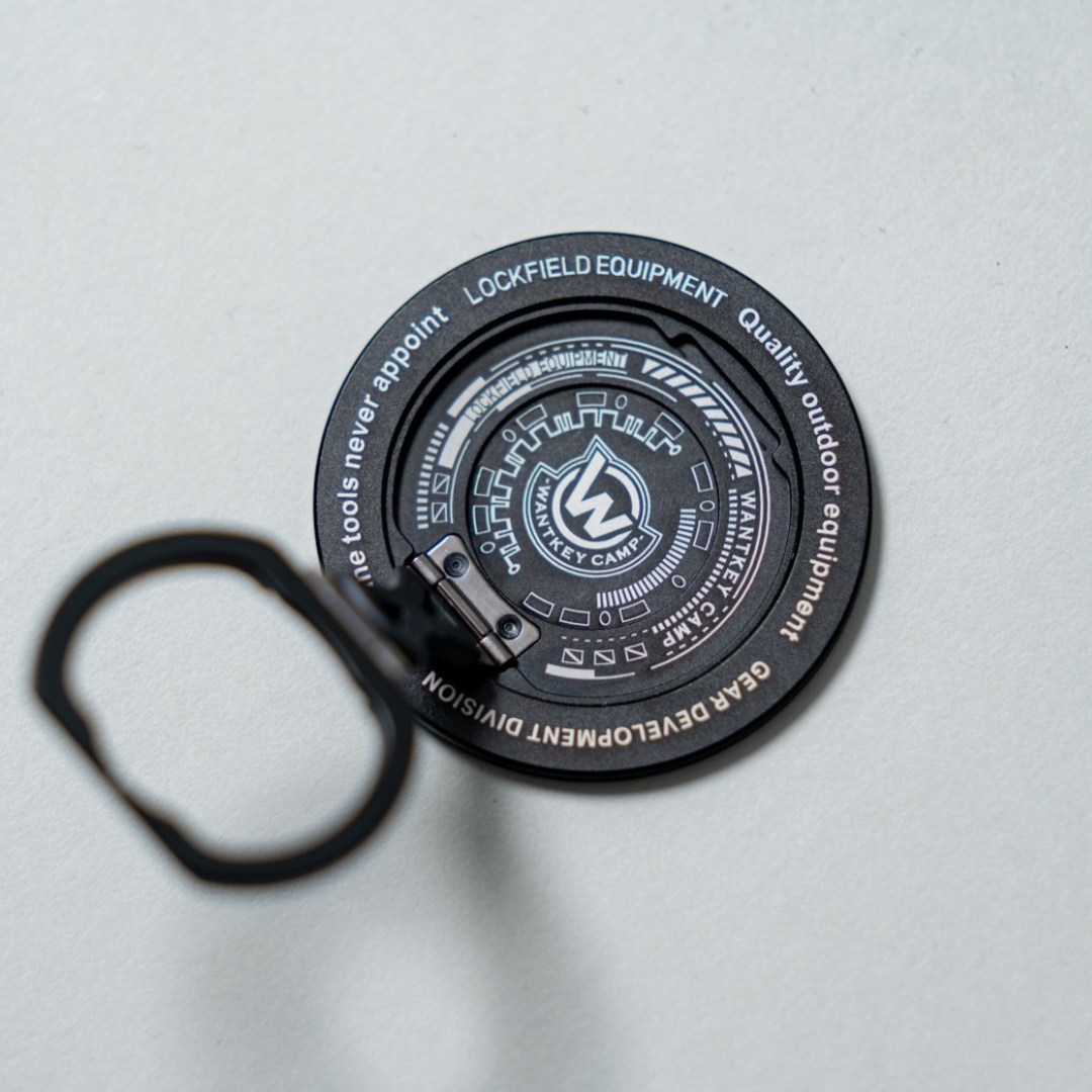 Wantkey Camp x Lockfield Equipment｜Ｍagnet Ring｜手機磁吸扣環