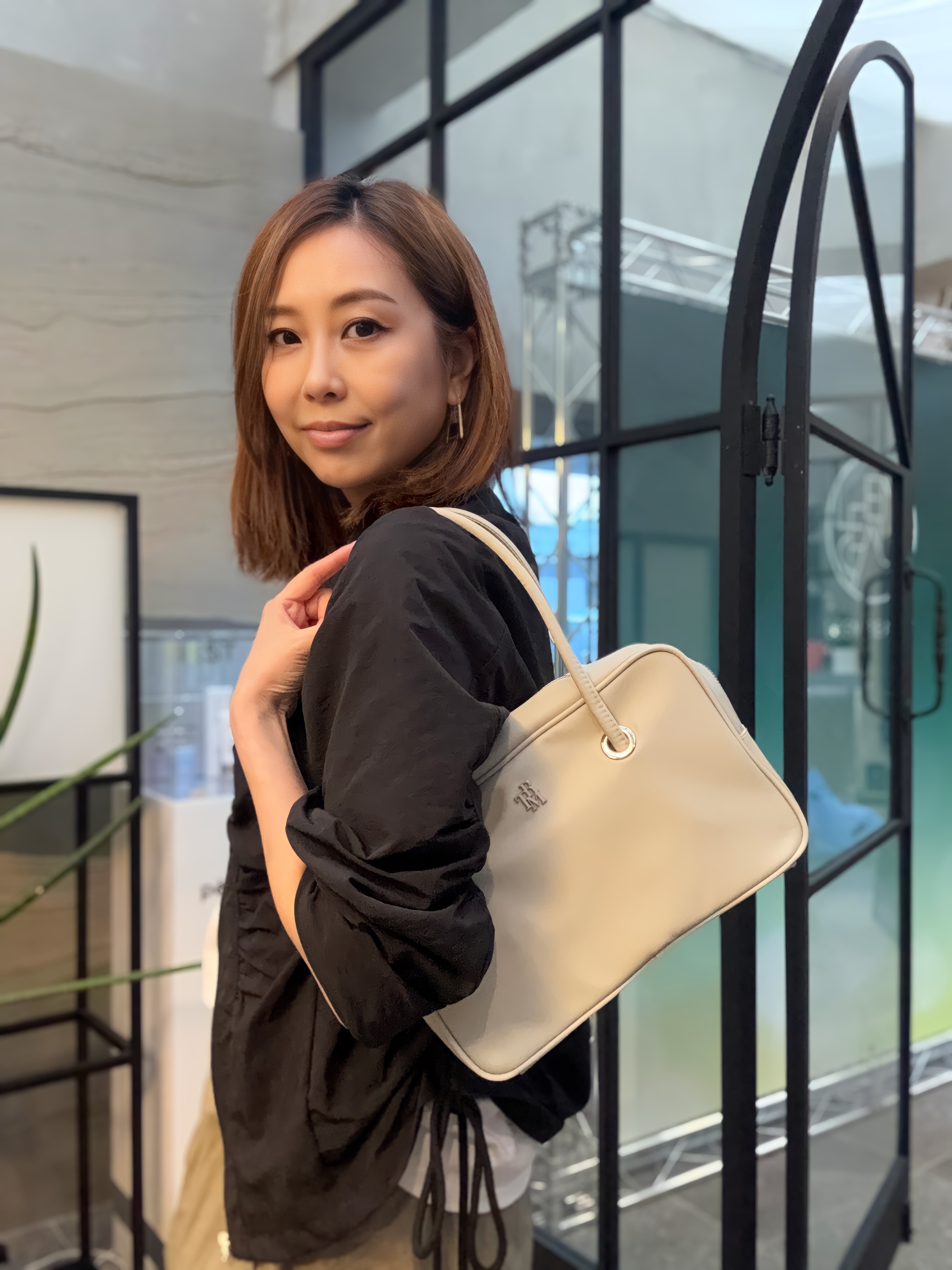 TRM Recycle Nylon Baguette Bag T21S