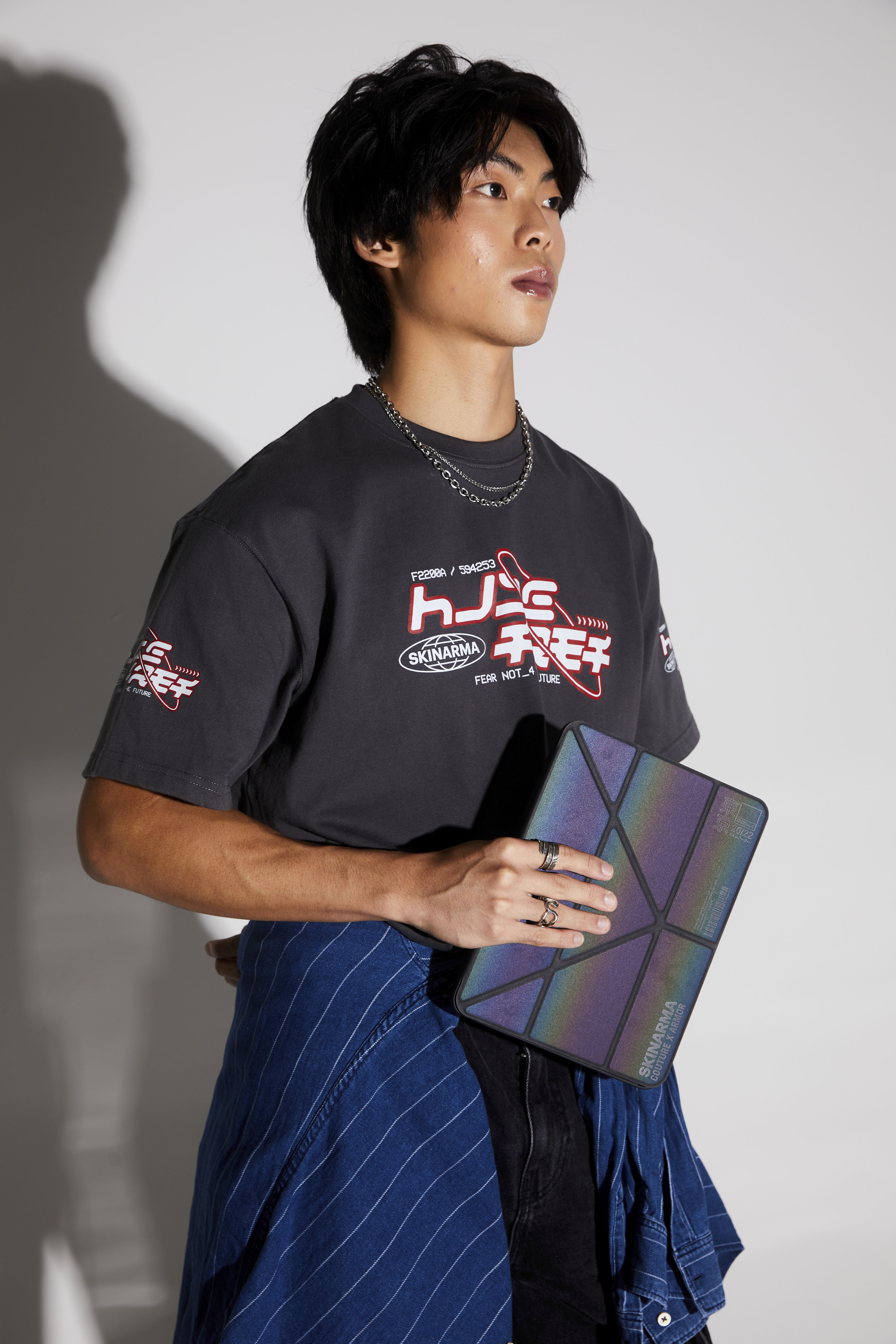 SKINARMA Kira Kobai iPad Air 5 10.9" (2022) 東京款可摺蓋帶筆槽平板保護套