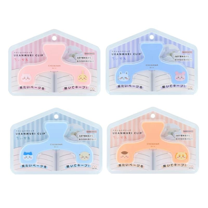 吉伊卡哇限定 不遮擋書本夾 樂譜固定夾｜日本SUN-STAR