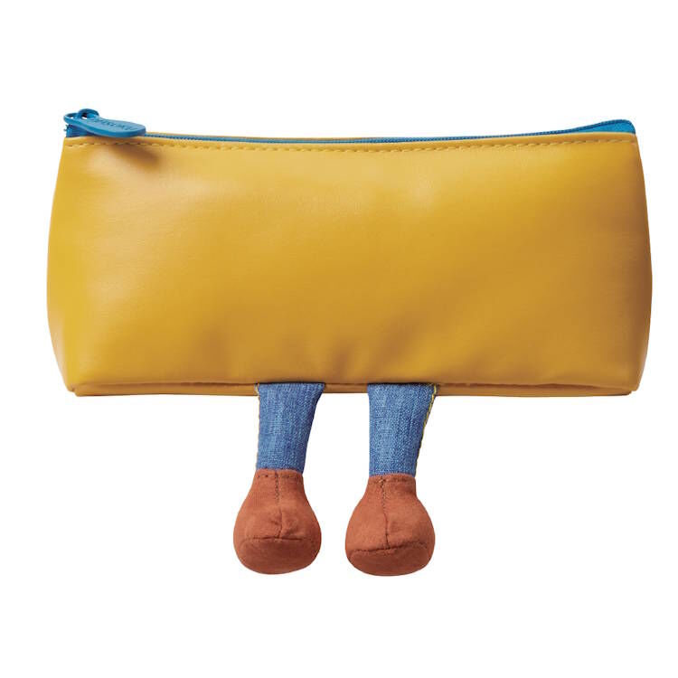 造型腿 置物收納筆袋DASOKU ｜日本SUN-STAR