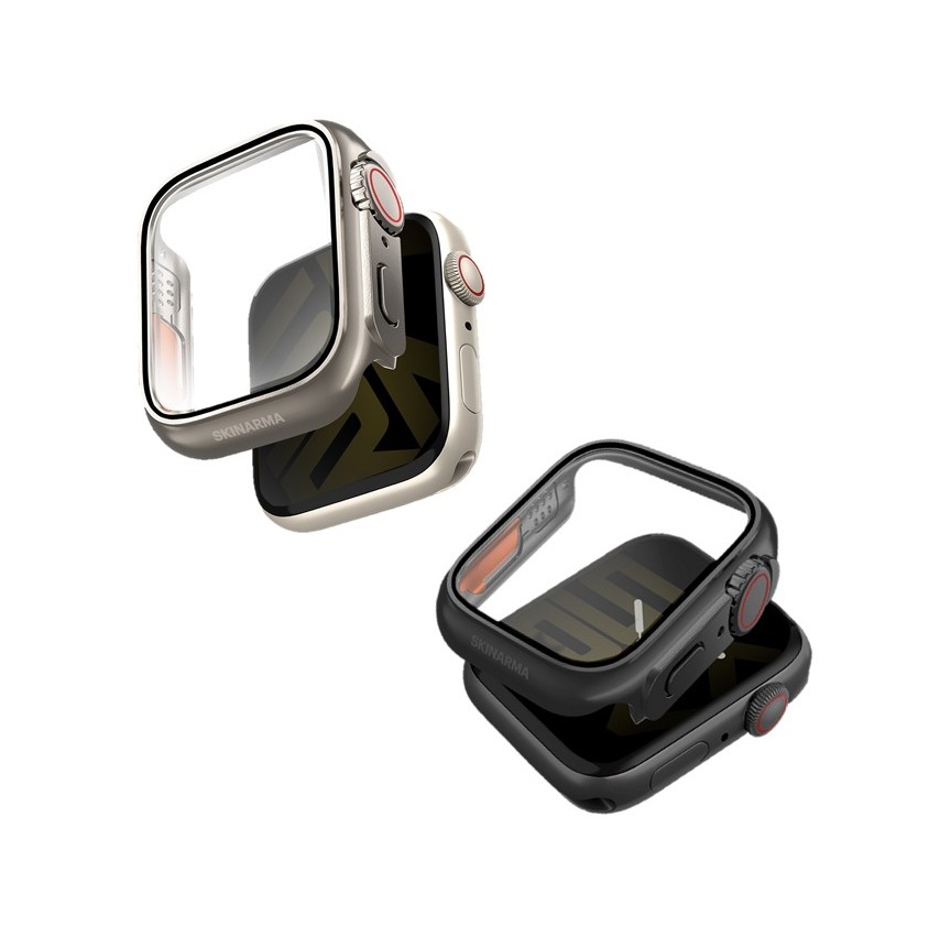 SKINARMA Gado Pro Apple Watch 透亮防刮抗指紋保護殼