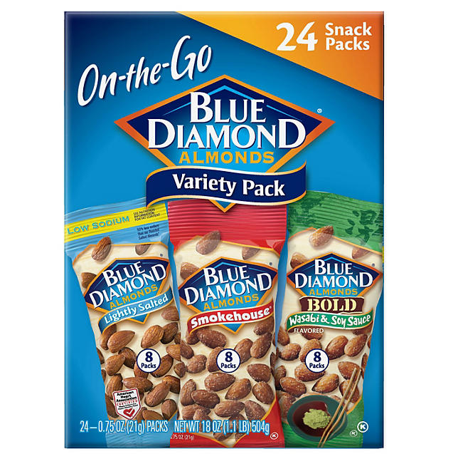 【預購】Blue Diamond G051652 調味杏仁果小食24包裝