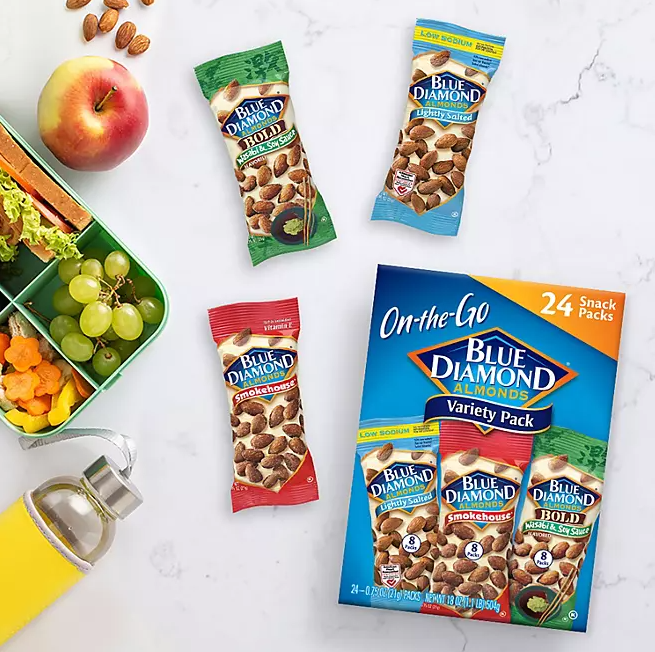 【預購】Blue Diamond G051652 調味杏仁果小食24包裝