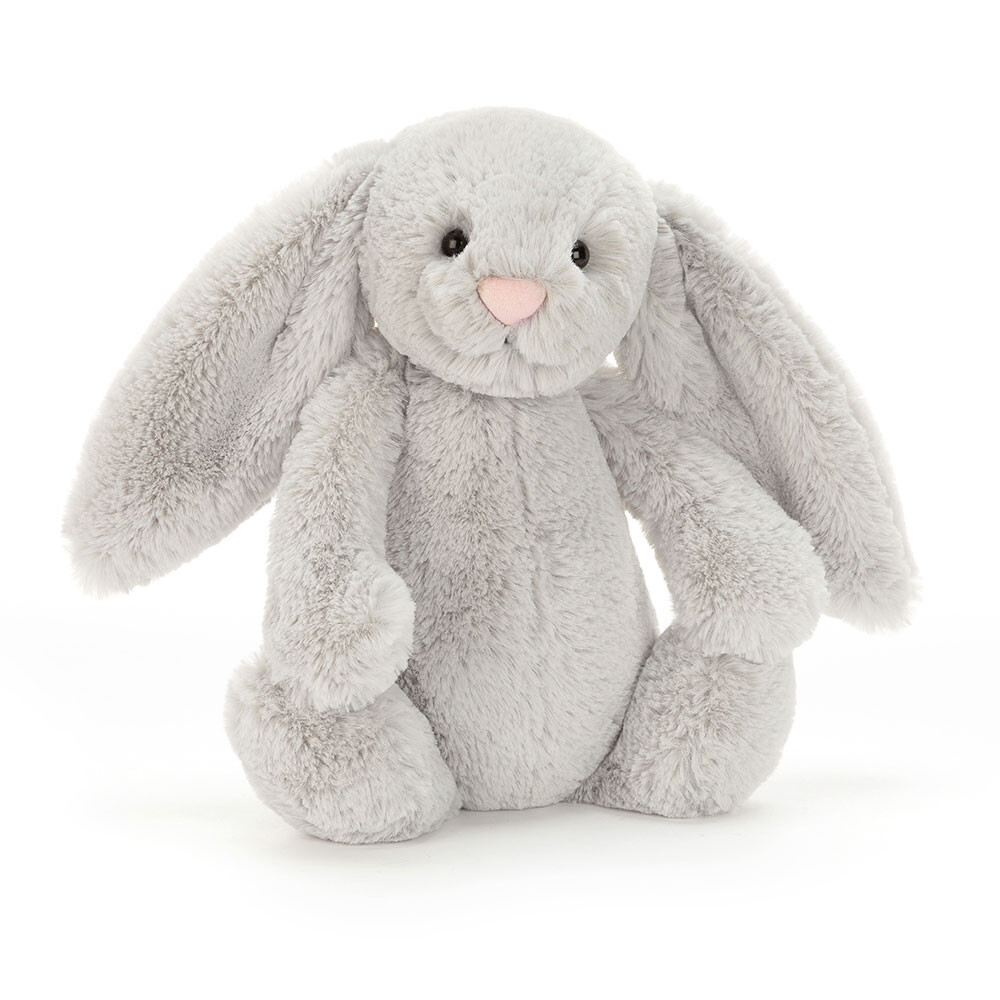 JELLYCAT 銀灰色兔仔 Bashful Silver Bunny