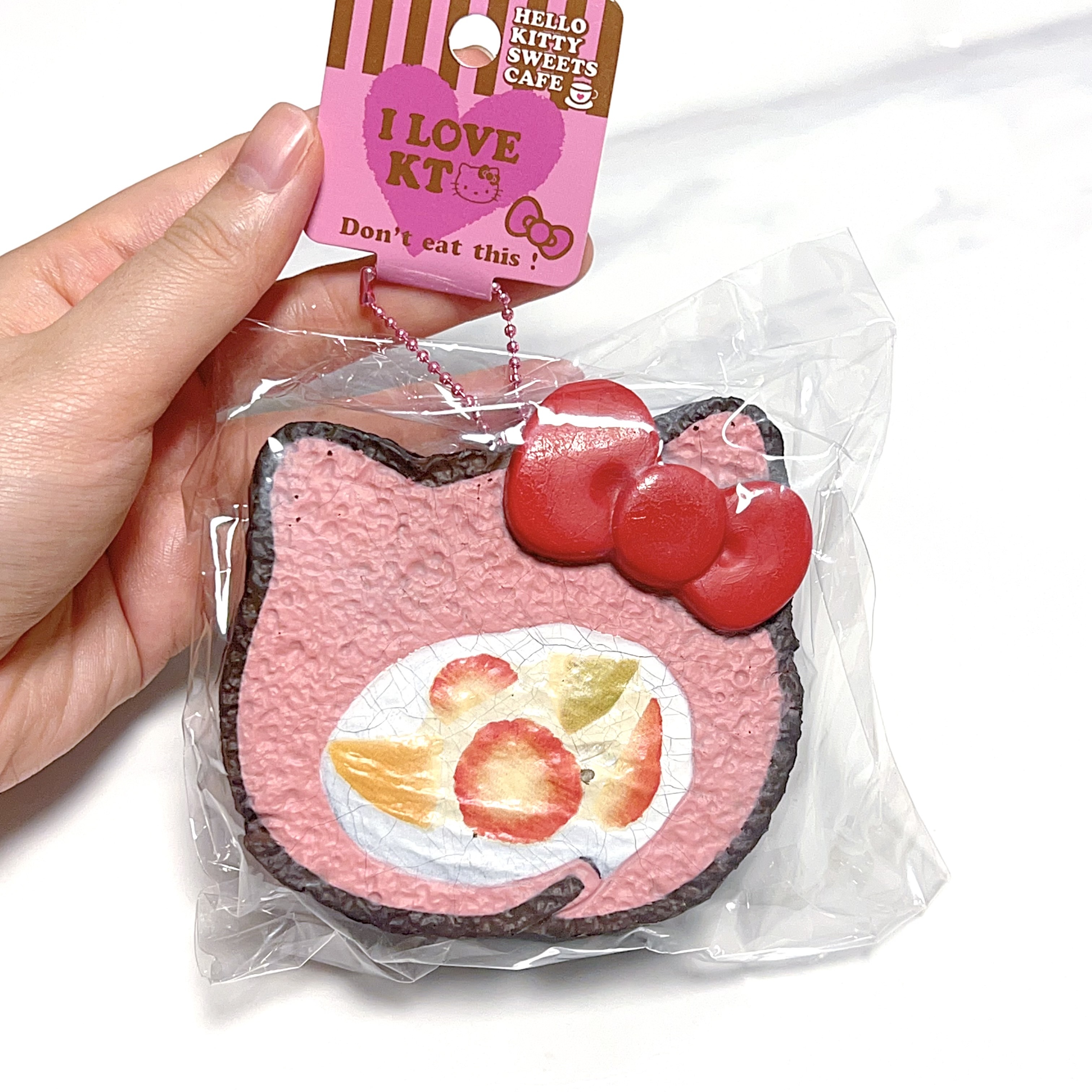 Hello Kitty Sweet Cafe Cakeroll squishy