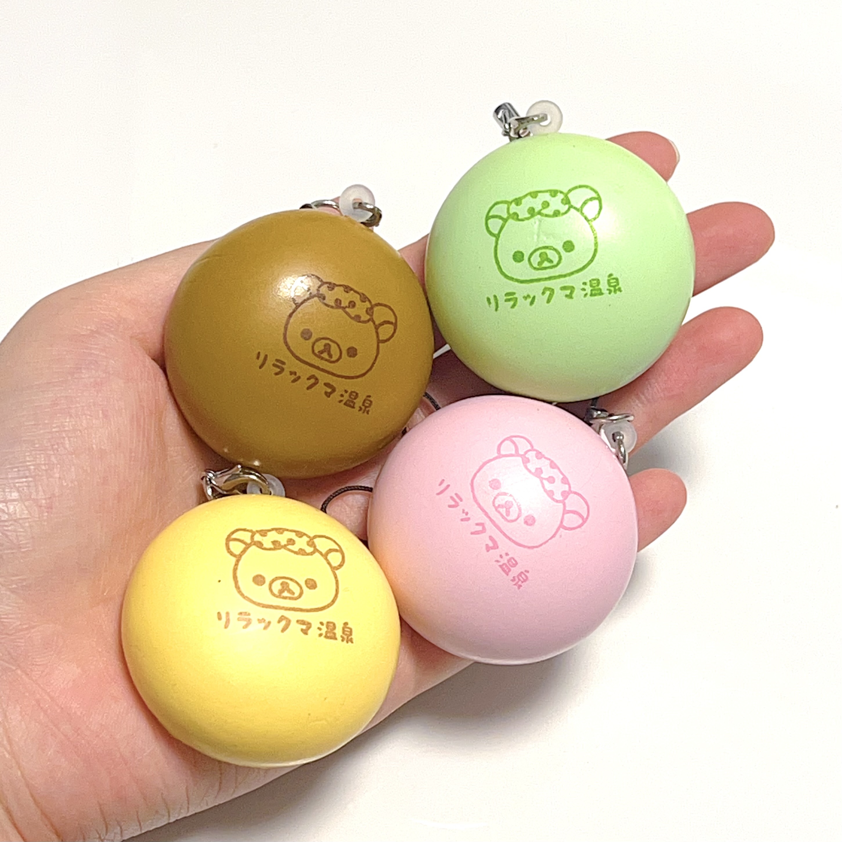 Rilakkuma vintage hot spring bun squishy