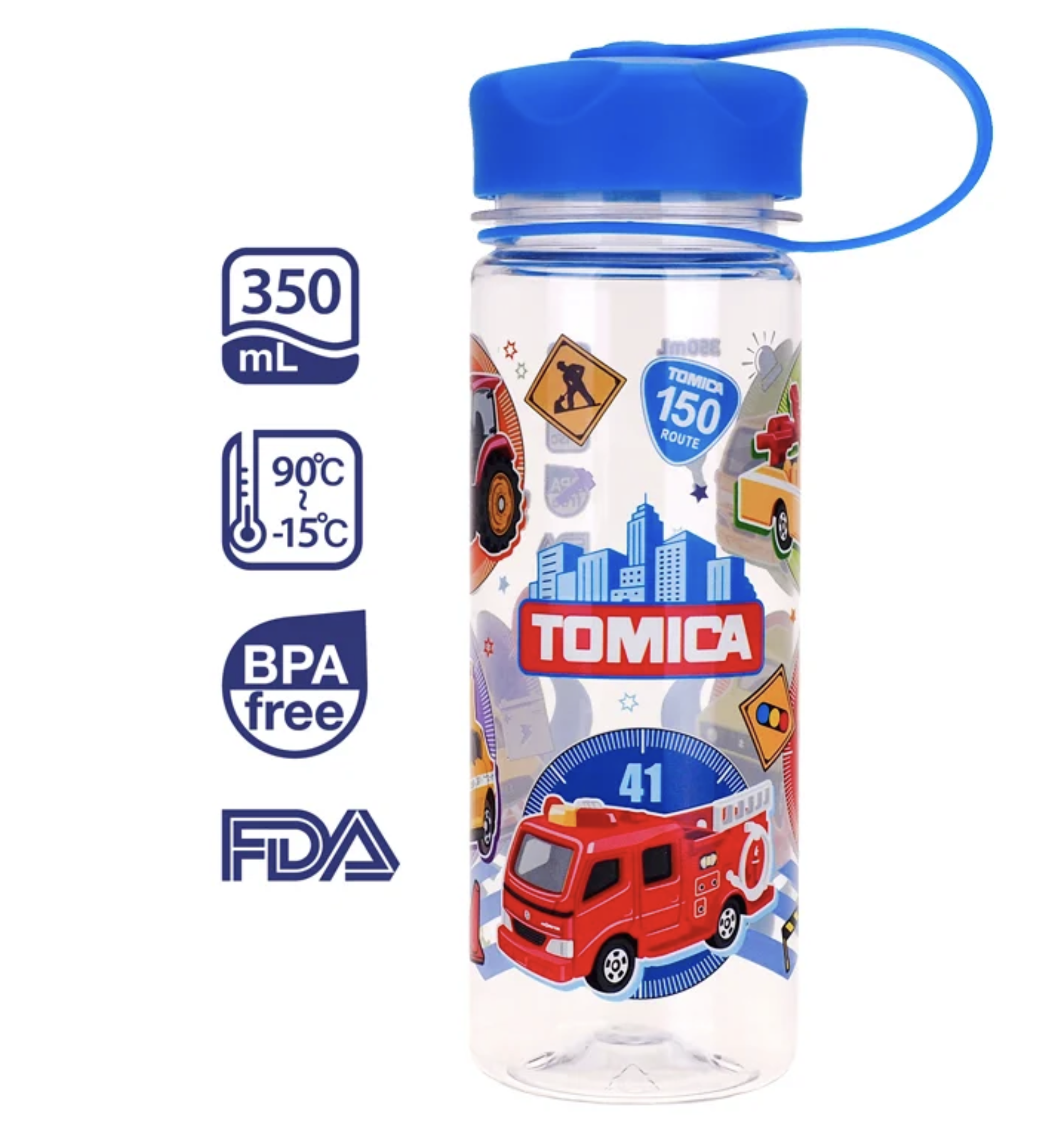 Tomica 350ml BPA Free 膠水樽 TM-6410-1
