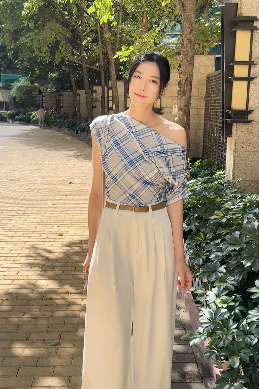 TOP#7239🤍英倫格閒暇貴氣上衣