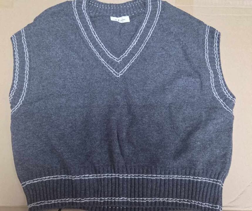 韓國 針織冷背心<清貨價貨品，不設退換>  (AT5 596)