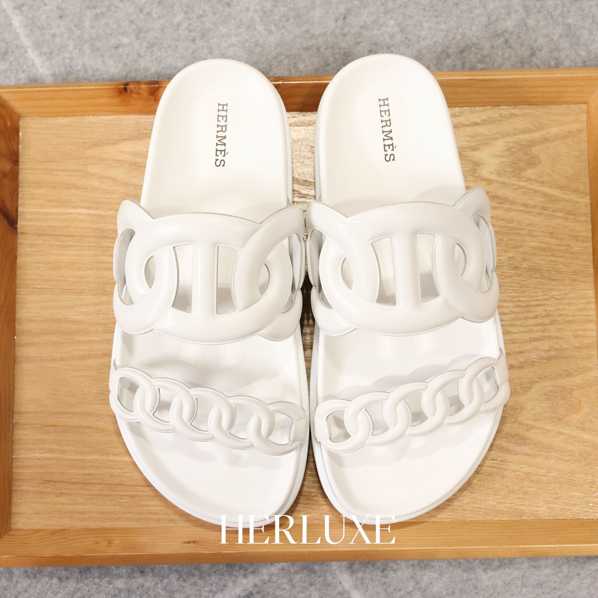 Extra sandal 01 blanc (可預訂size)