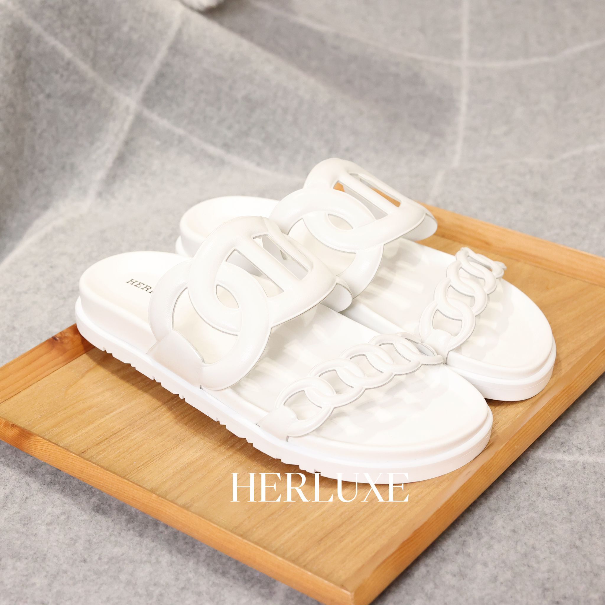 Extra sandal 01 blanc (可預訂size)