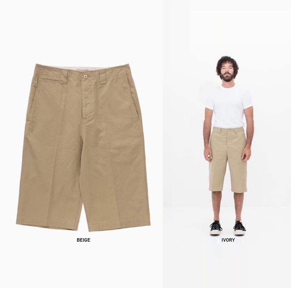 RE-STOCK: VISVIM 2025 S/S WIDE CHINO SHORTS - PRE ORDER ITEM (預訂中)