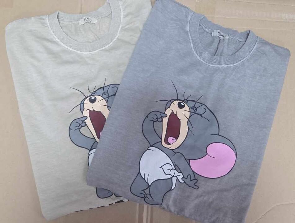 韓國 卡通TOM YUMMY YUMMY 短袖T SHIRT <清貨價貨品，不設退換> (AT5 598)