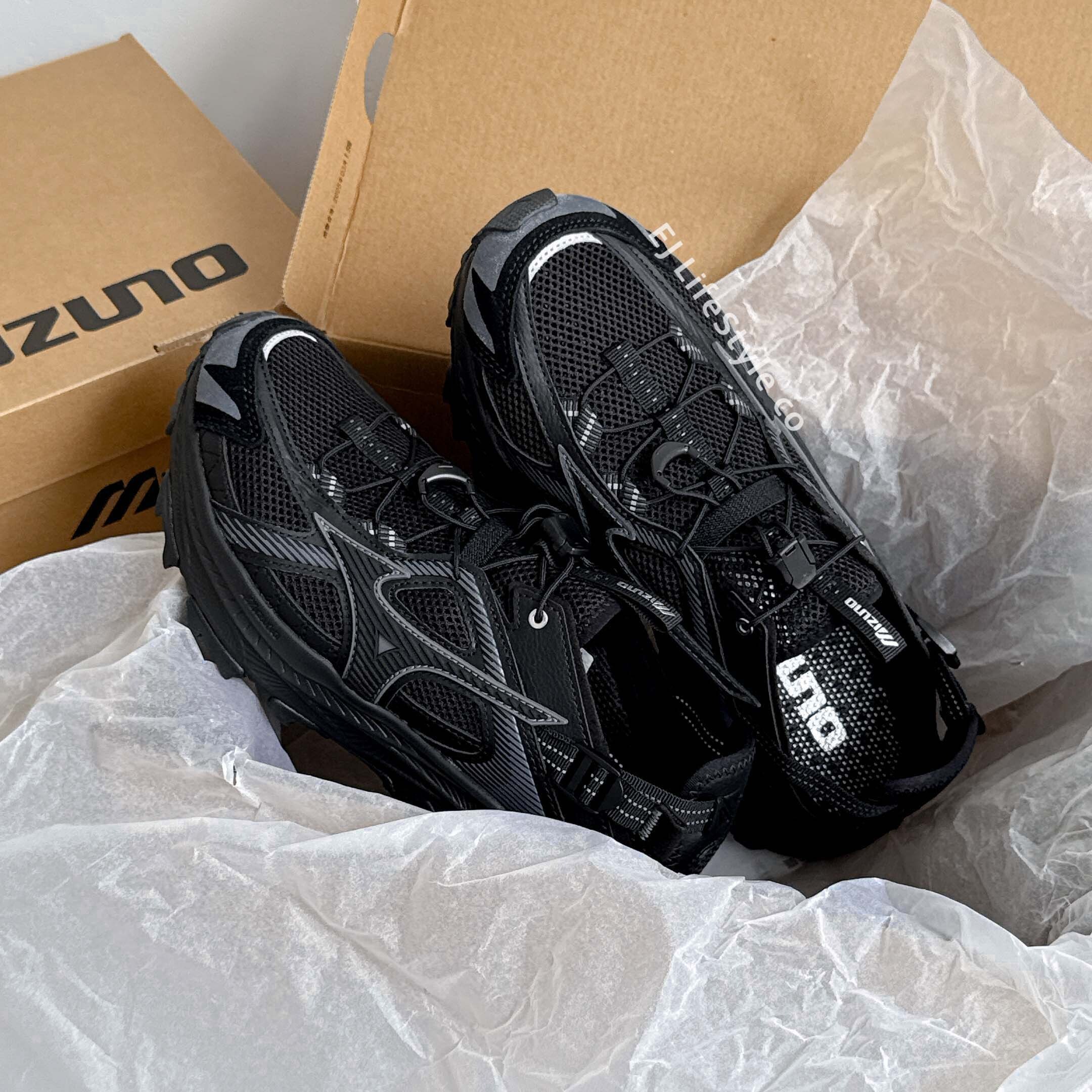 MIZUNO RACER TRAIL SE 全黑 黑灰 溯溪鞋 涼鞋 透氣 男女鞋 D1GH241903 / 預購